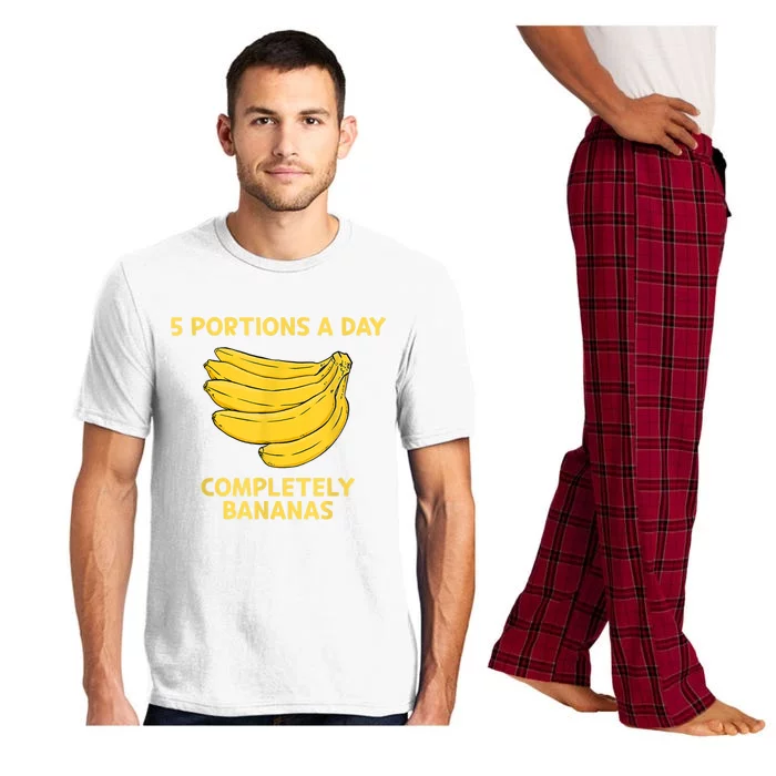 Banana Yellow Bunch Bananas Fruit Lover Pajama Set