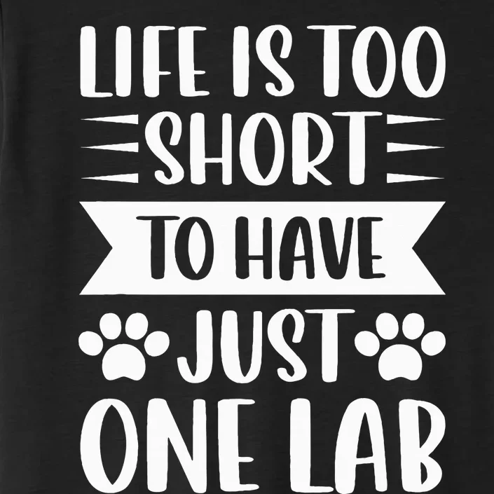 Black Yellow Chocolate Lab Not Just One Labrador Retriever ChromaSoft Performance T-Shirt