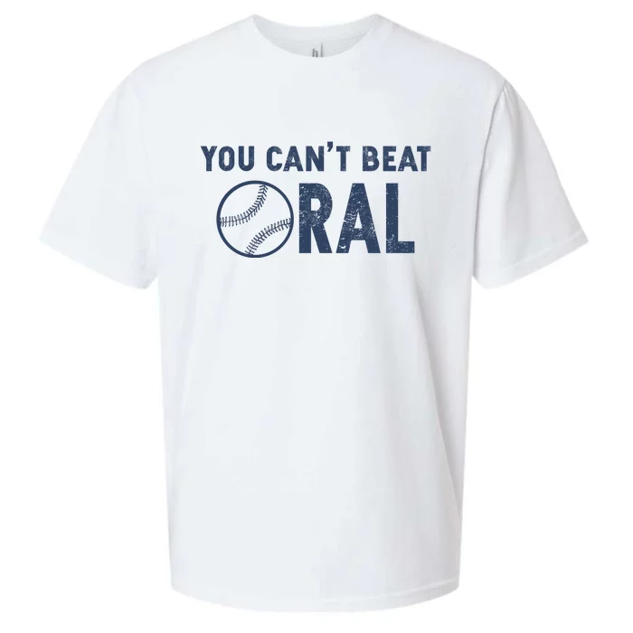 Baseball You Cant Beat Oral Sueded Cloud Jersey T-Shirt