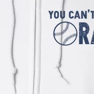 Baseball You Cant Beat Oral Full Zip Hoodie