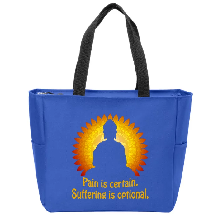 Buddha Yoga Dala Meditation Buddhism Namaste Gift Zip Tote Bag