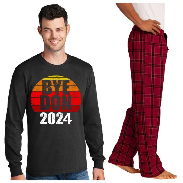 Bye Don 2024 Byedon Joe Biden Long Sleeve Pajama Set