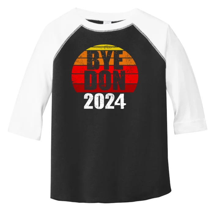 Bye Don 2024 Byedon Joe Biden Toddler Fine Jersey T-Shirt