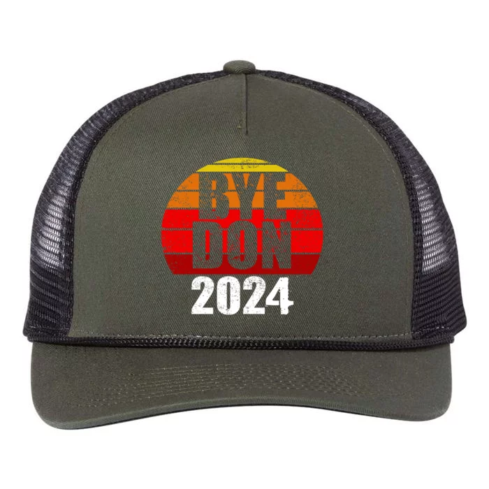 Bye Don 2024 Byedon Joe Biden Retro Rope Trucker Hat Cap