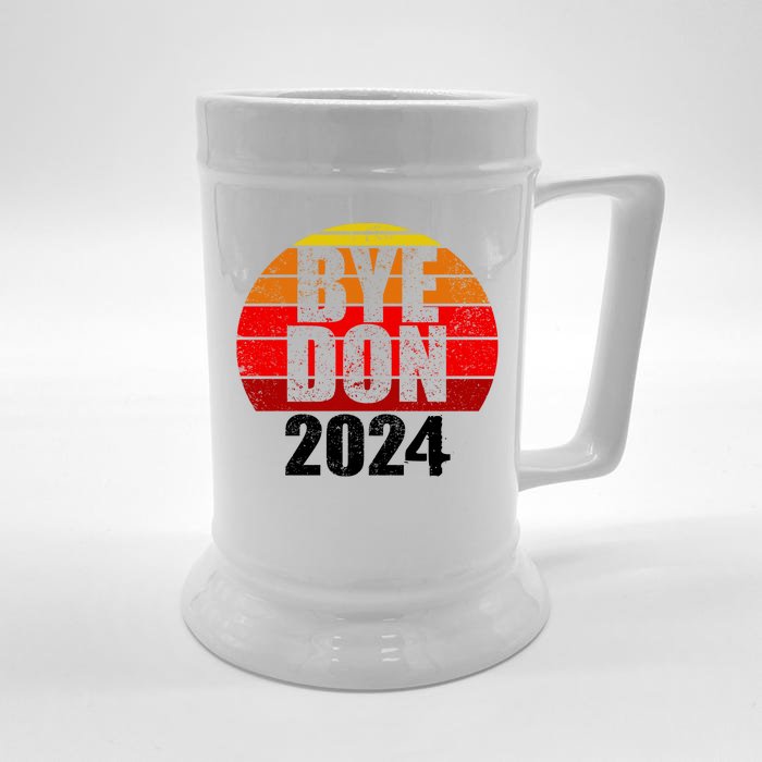 Bye Don 2024 Byedon Joe Biden Front & Back Beer Stein