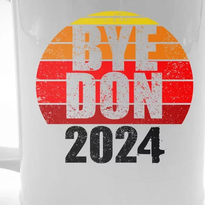 Bye Don 2024 Byedon Joe Biden Front & Back Beer Stein