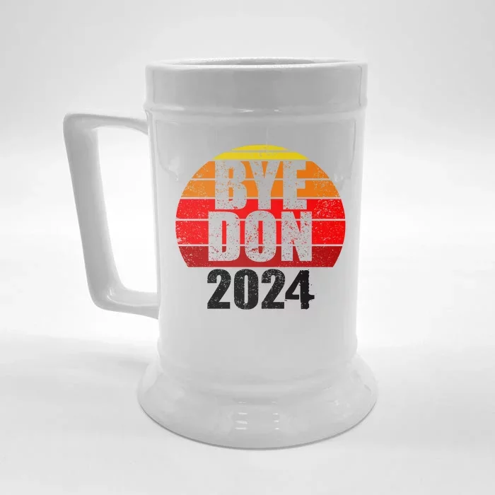 Bye Don 2024 Byedon Joe Biden Front & Back Beer Stein