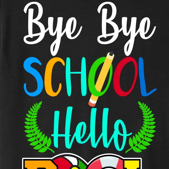 Bye Bye School Hello Pool ChromaSoft Performance T-Shirt