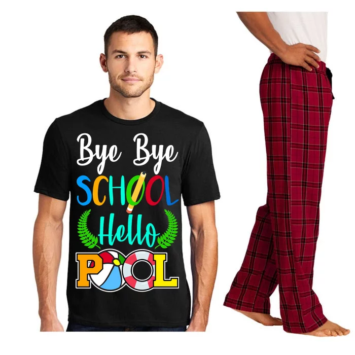 Bye Bye School Hello Pool Pajama Set