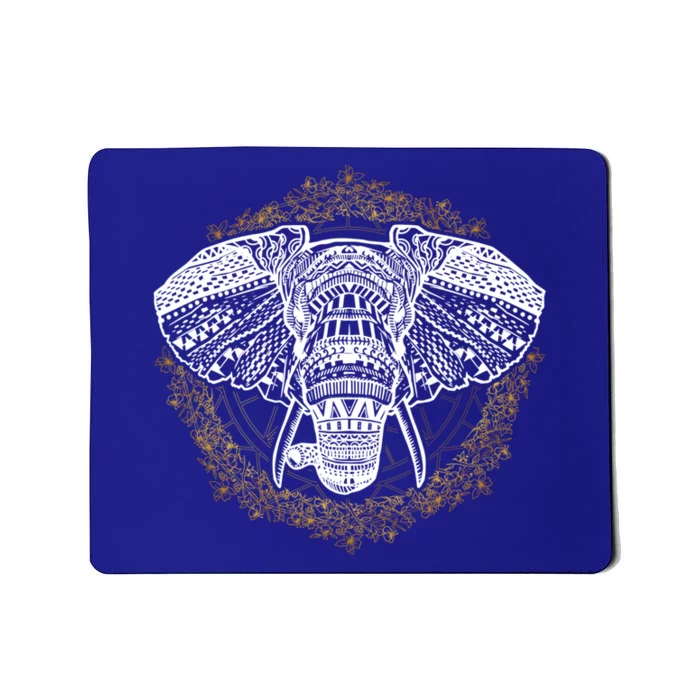 Bohemian Yoga Elephant Boho Majestic Spirit Animal Meaningful Gift Mousepad