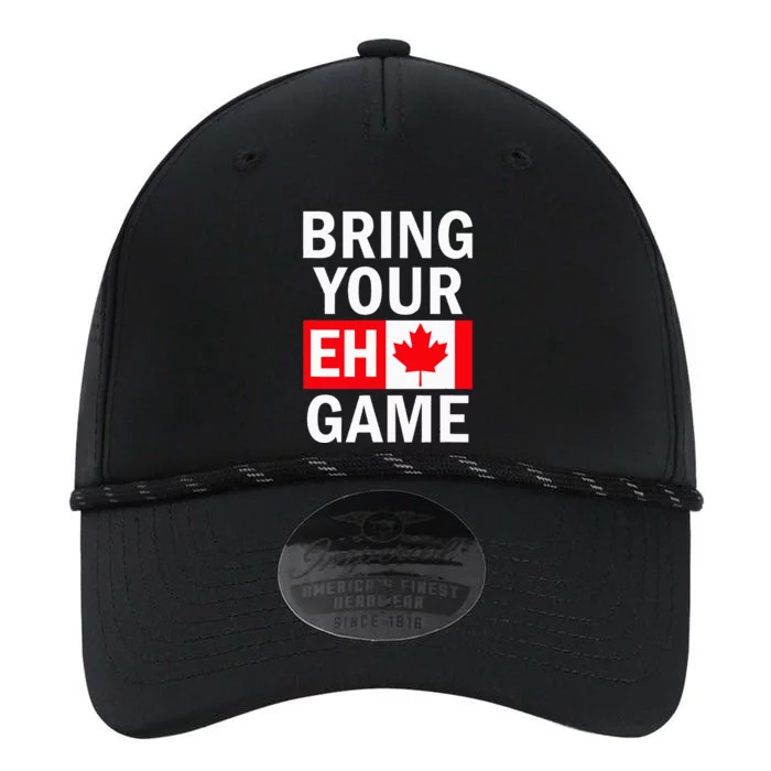 Bring Your Eh Game Canadian Flag Canada Performance The Dyno Cap