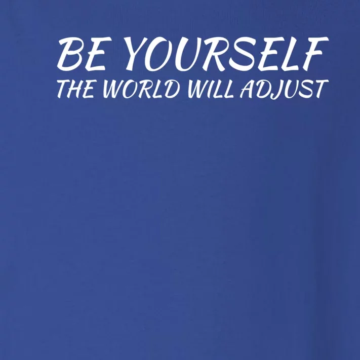 Be Yourself: Embrace Uniqueness Inspirational Quote Gift Toddler Long Sleeve Shirt