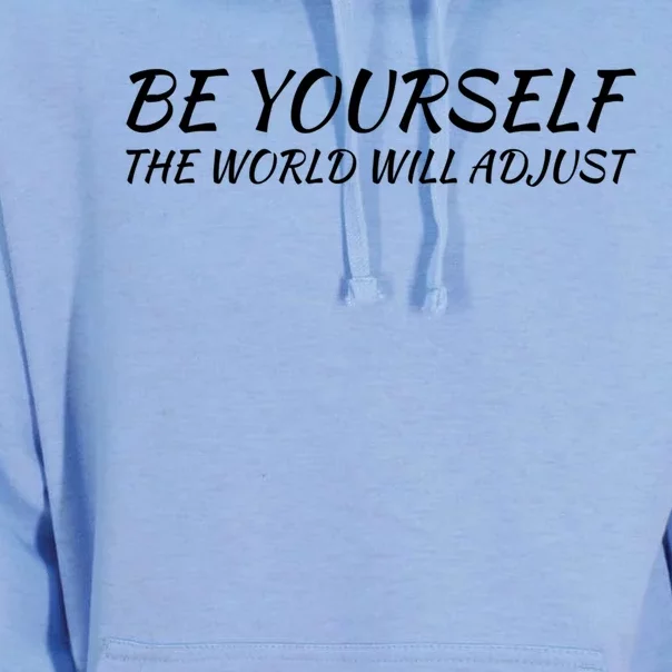 Be Yourself: Embrace Uniqueness Inspirational Quote Gift Unisex Surf Hoodie