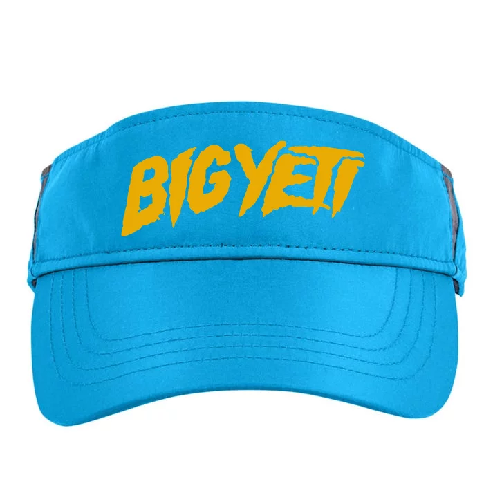 Big Yeti Fans Kelce Funny Text Adult Drive Performance Visor