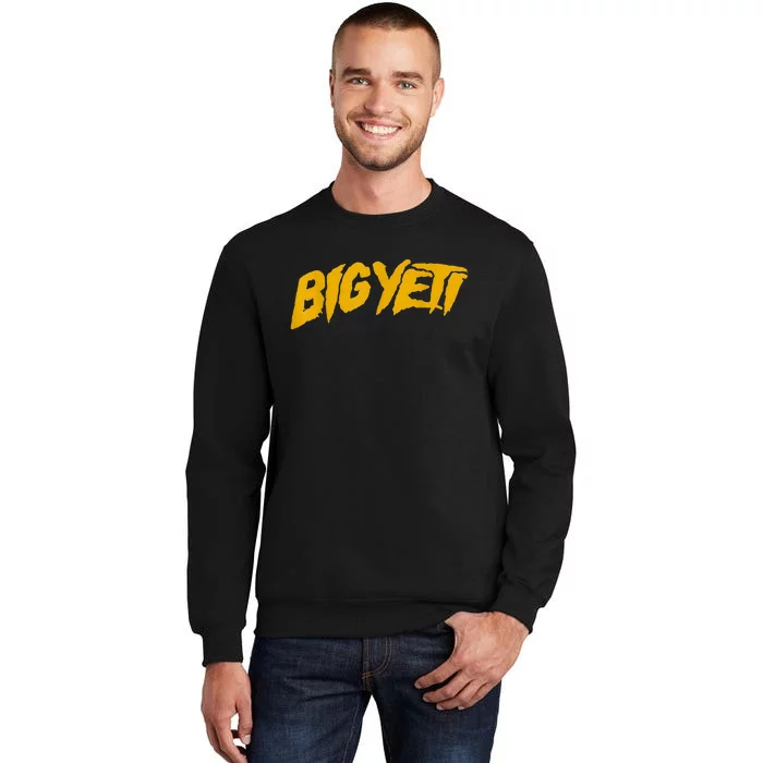 Big Yeti Fans Kelce Funny Text Tall Sweatshirt