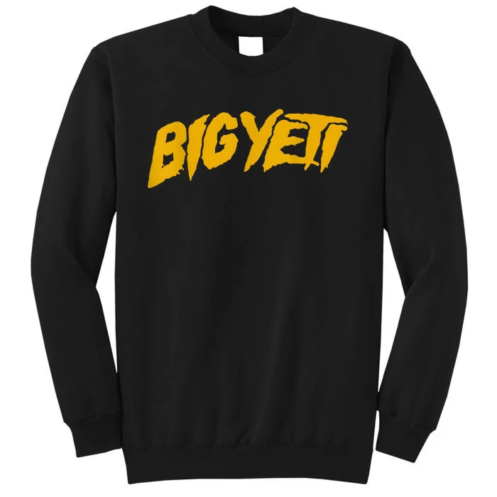 Big Yeti Fans Kelce Funny Text Tall Sweatshirt