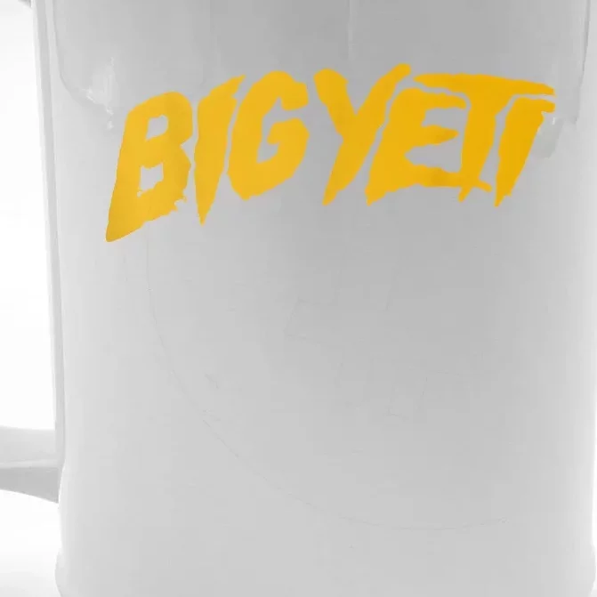 Big Yeti Fans Kelce Funny Text Front & Back Beer Stein