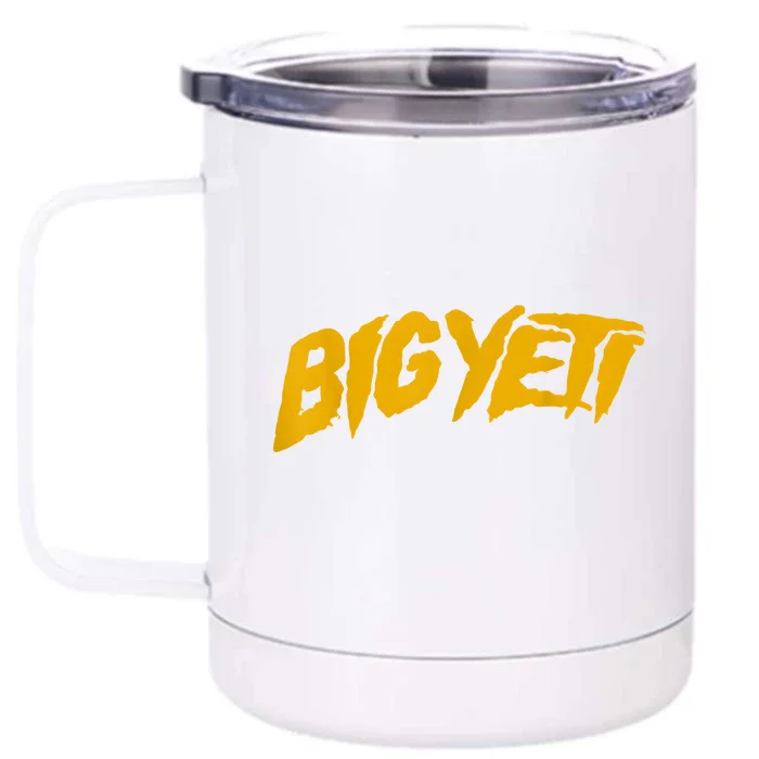 Big Yeti Fans Kelce Funny Text Front & Back 12oz Stainless Steel Tumbler Cup