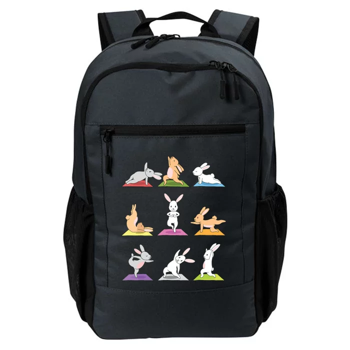 Bunny Yoga Funny Rabbits In Yoga Poses Sports Tee Daily Commute Backpack