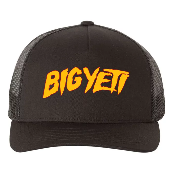 Big Yeti Fans Travis Funny Text Yupoong Adult 5-Panel Trucker Hat