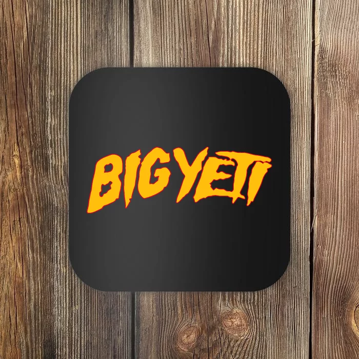 Big Yeti Fans Travis Funny Text Coaster