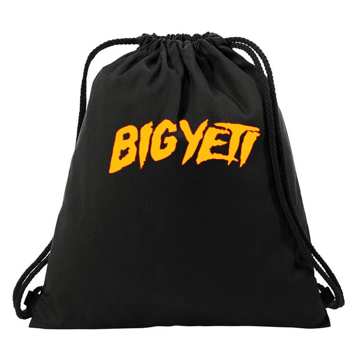 Big Yeti Fans Travis Funny Text Drawstring Bag