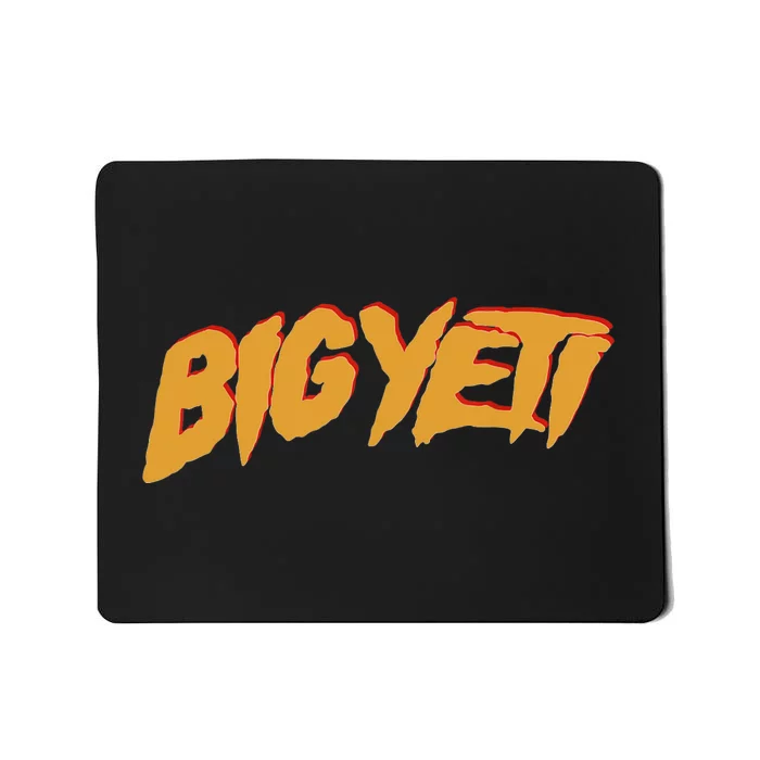 Big Yeti Fans Kelce Funny Text Mousepad