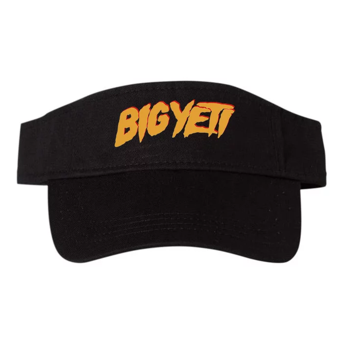 Big Yeti Fans Kelce Funny Text Valucap Bio-Washed Visor