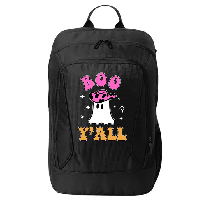 Boo Yall Ghost Halloween City Backpack