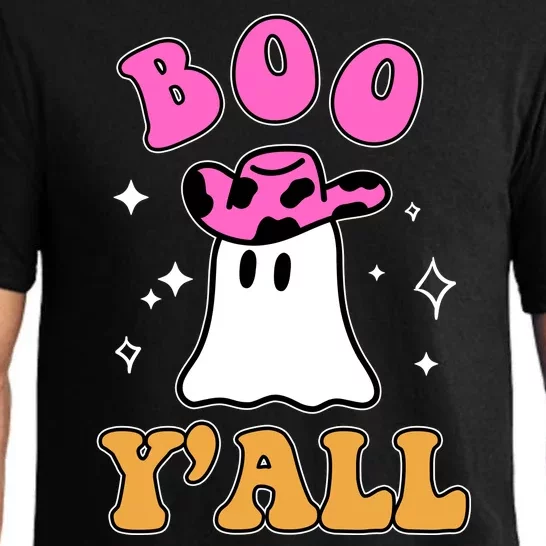 Boo Yall Ghost Halloween Pajama Set