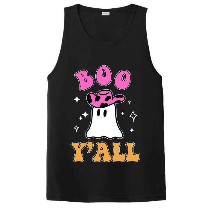 Boo Yall Ghost Halloween Performance Tank