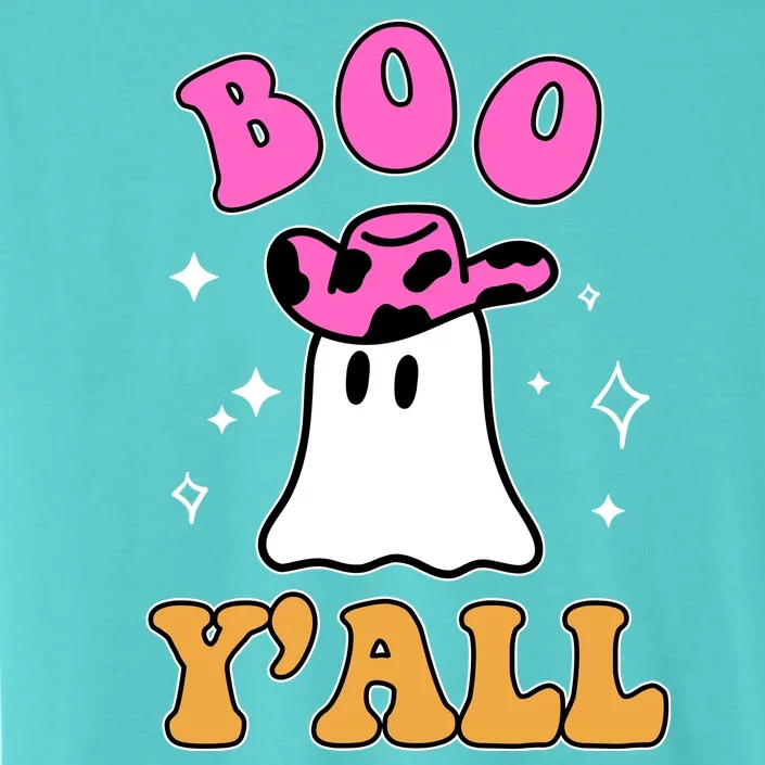 Boo Yall Ghost Halloween ChromaSoft Performance T-Shirt