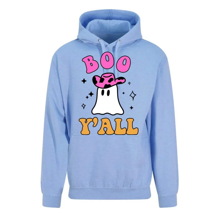 Boo Yall Ghost Halloween Unisex Surf Hoodie