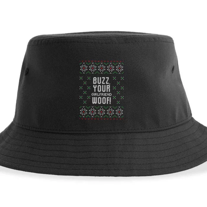 Buzz Your Girlfriend Woof! Sustainable Bucket Hat