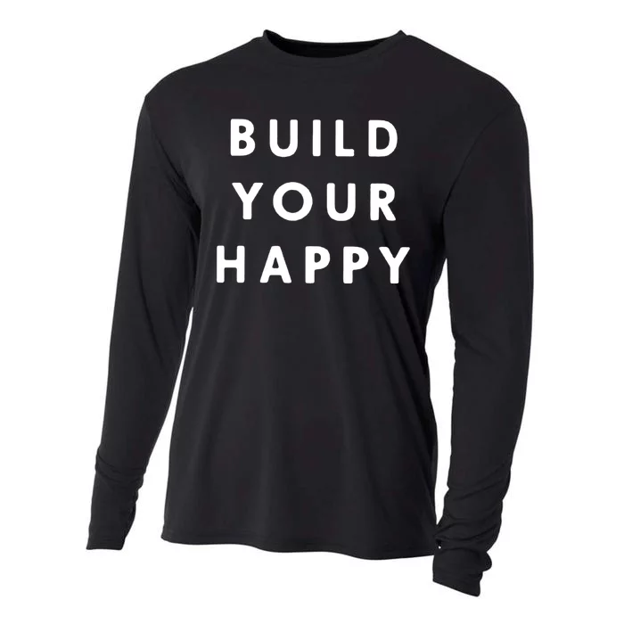 Build Your Happy Cooling Performance Long Sleeve Crew