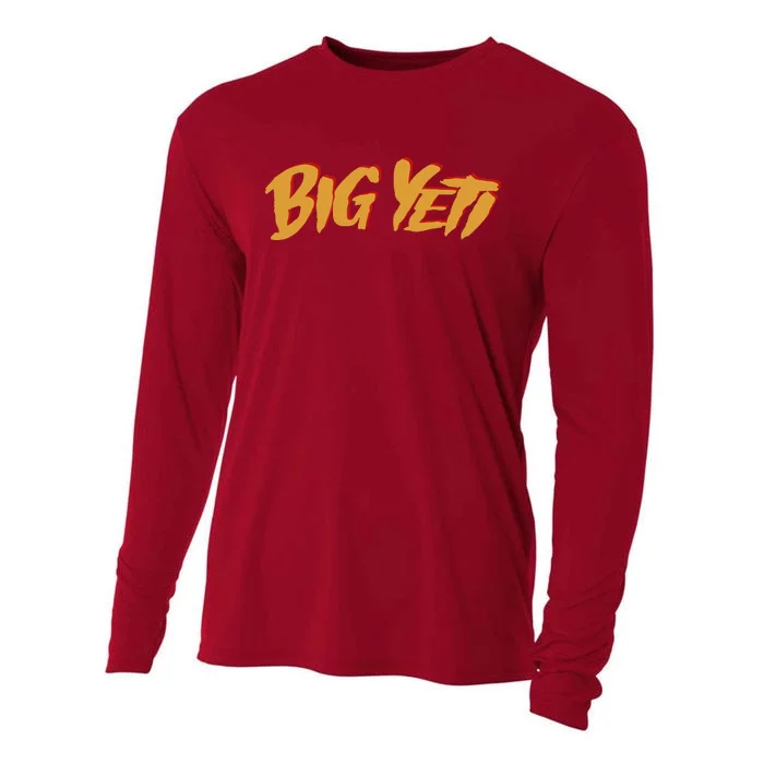 Big Yeti Kansas City Football Fan Cooling Performance Long Sleeve Crew