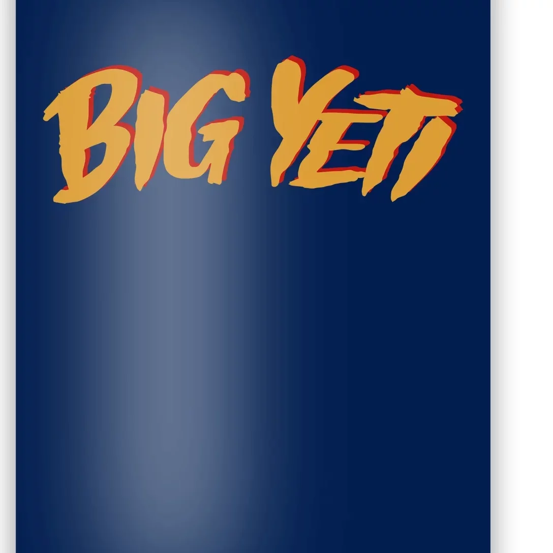 Big Yeti Kansas City Football Fan Poster