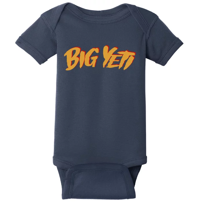 Big Yeti Kansas City Football Fan Baby Bodysuit