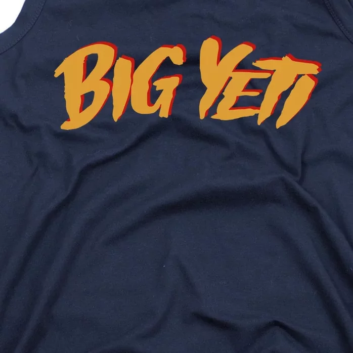 Big Yeti Kansas City Football Fan Tank Top