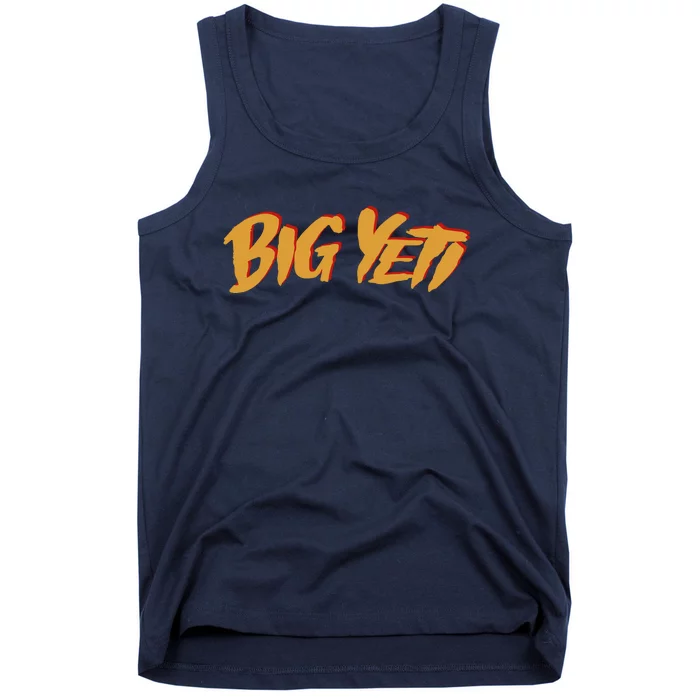 Big Yeti Kansas City Football Fan Tank Top