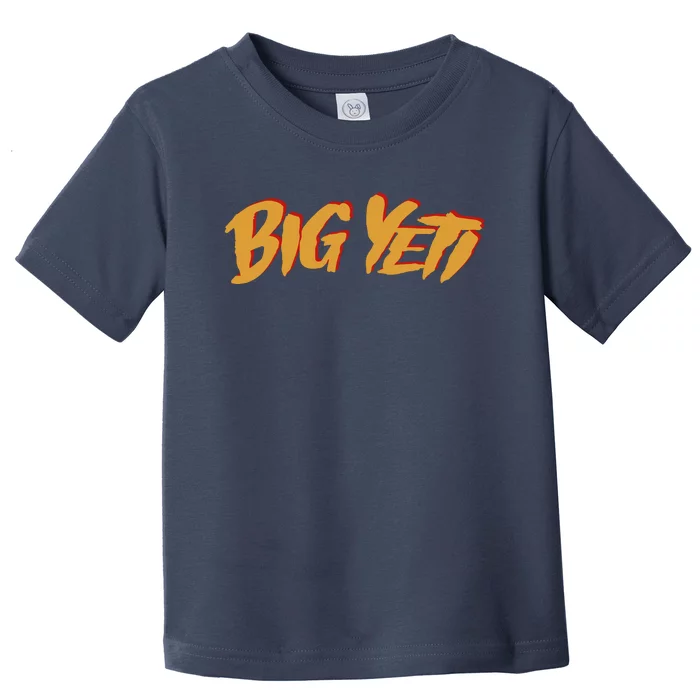 Big Yeti Kansas City Football Fan Toddler T-Shirt