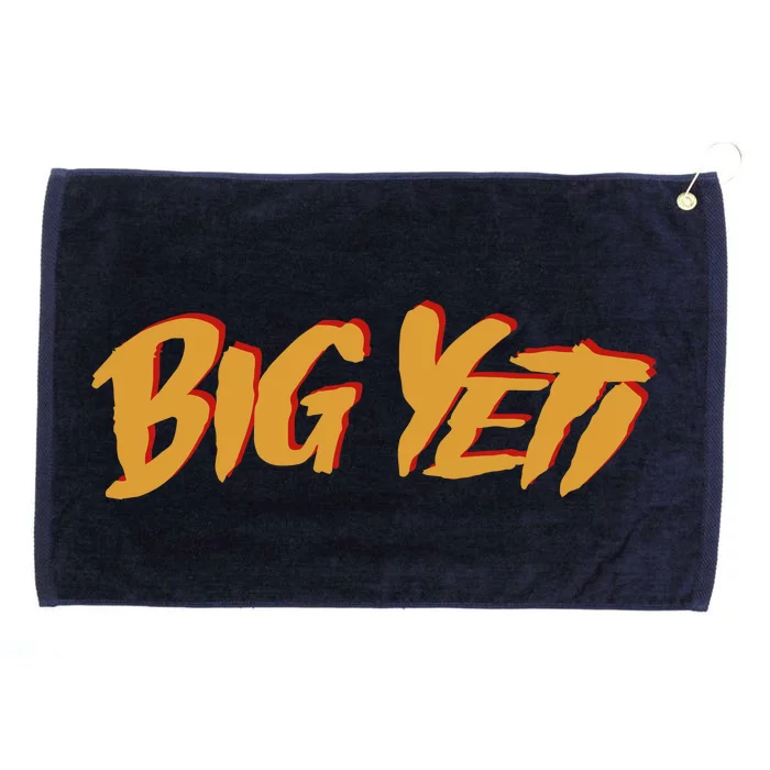 Big Yeti Kansas City Football Fan Grommeted Golf Towel