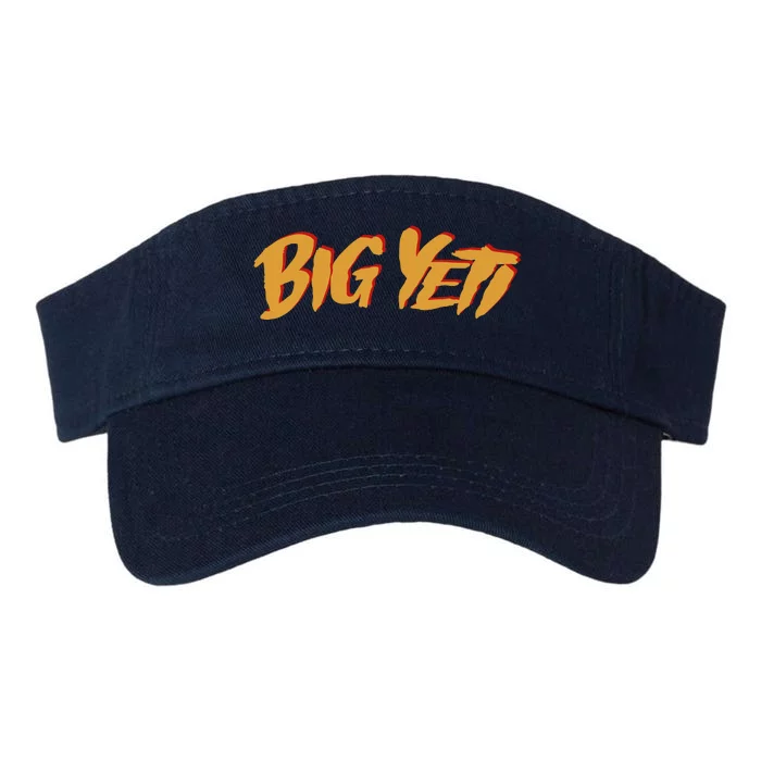 Big Yeti Kansas City Football Fan Valucap Bio-Washed Visor