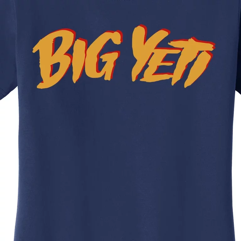 Big Yeti Kansas City Football Fan Women's T-Shirt