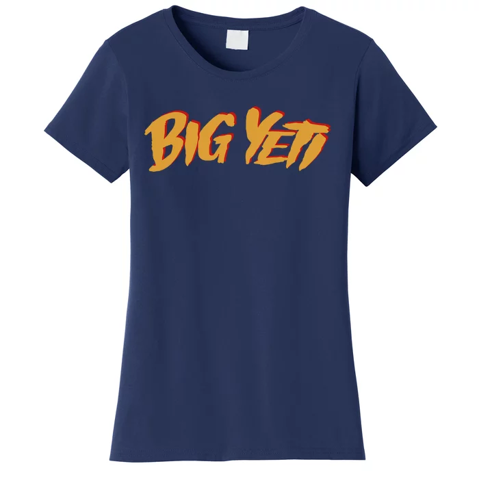 Big Yeti Kansas City Football Fan Women's T-Shirt