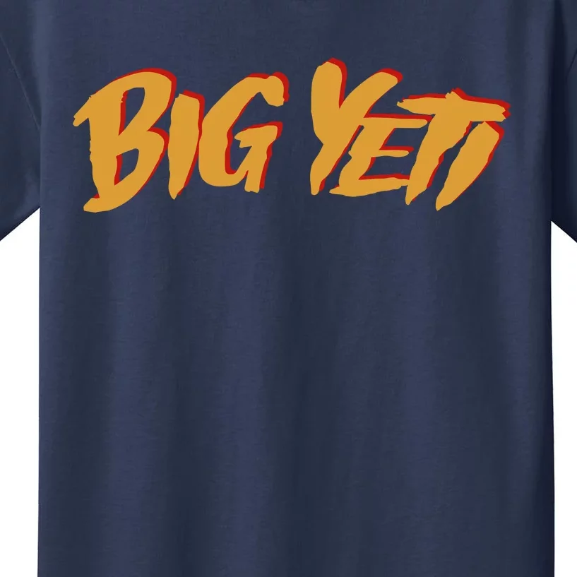 Big Yeti Kansas City Football Fan Kids T-Shirt