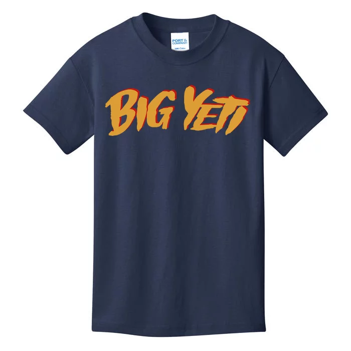 Big Yeti Kansas City Football Fan Kids T-Shirt