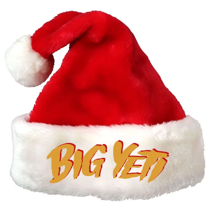 Big Yeti Kansas City Football Fan Premium Christmas Santa Hat