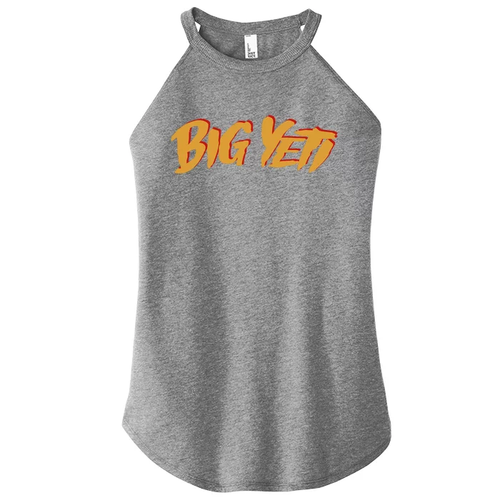 Big Yeti Kansas City Football Fan Women’s Perfect Tri Rocker Tank