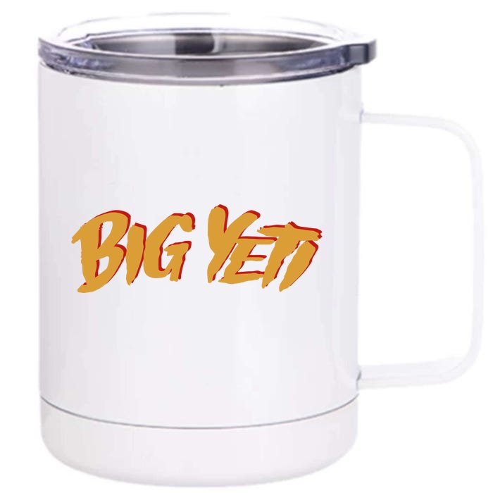 Big Yeti Kansas City Football Fan Front & Back 12oz Stainless Steel Tumbler Cup